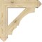 Ekena Millwork Balboa Arts & Crafts Rough Sawn Bracket, Douglas Fir, 6"W x 34"D x 34"H BKT06X34X34BOA03RDF - alternate 4